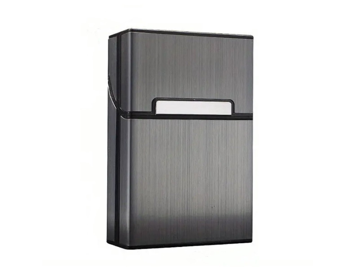 Estuche Para Cigarrillos, Aluminio, Metálico, Resistente A La Intemperie.