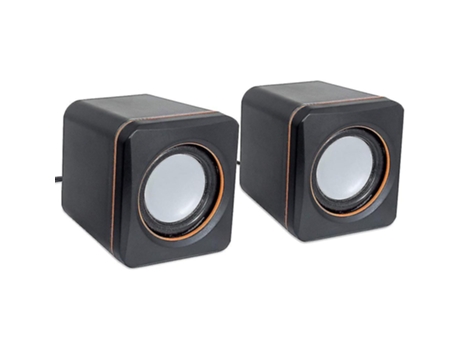 Altavoces Sistema de altavoces estéreo USB con conectores de audio de 3,5 mm para conectar a una computadora portátil