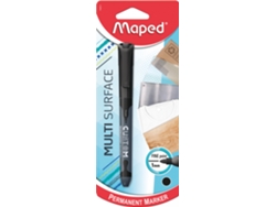 Marcador Perm. Maped Multi Usos Preto X1 BLS