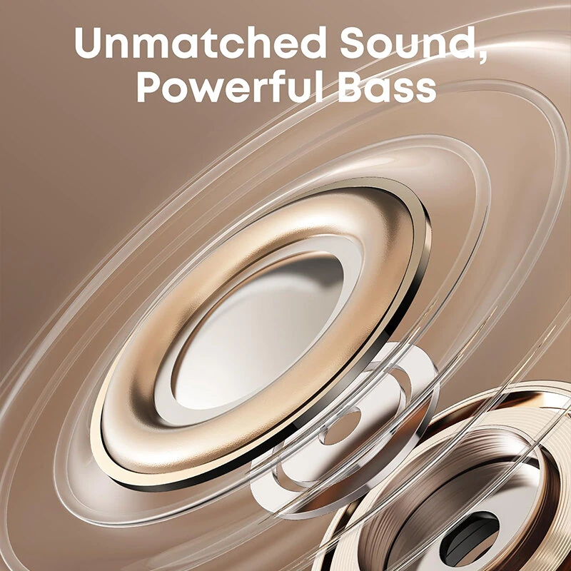 Soundcore Auriculares Inalámbricos A3388 Aeroclip Open Con Bluetooth 5.4, Controladores Magnéticos Duales De 12 Mm, Graves Potentes, 4 Micrófonos Pote