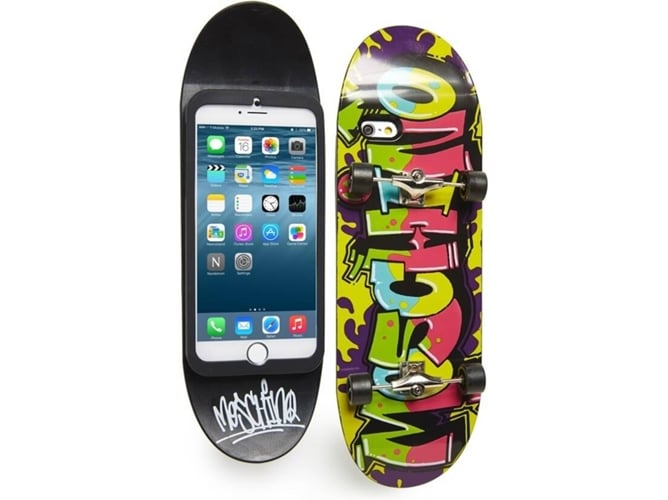 Funda iPhone 6, 6s, 7, 8 MOSCHINO Skateboard Multicolor
