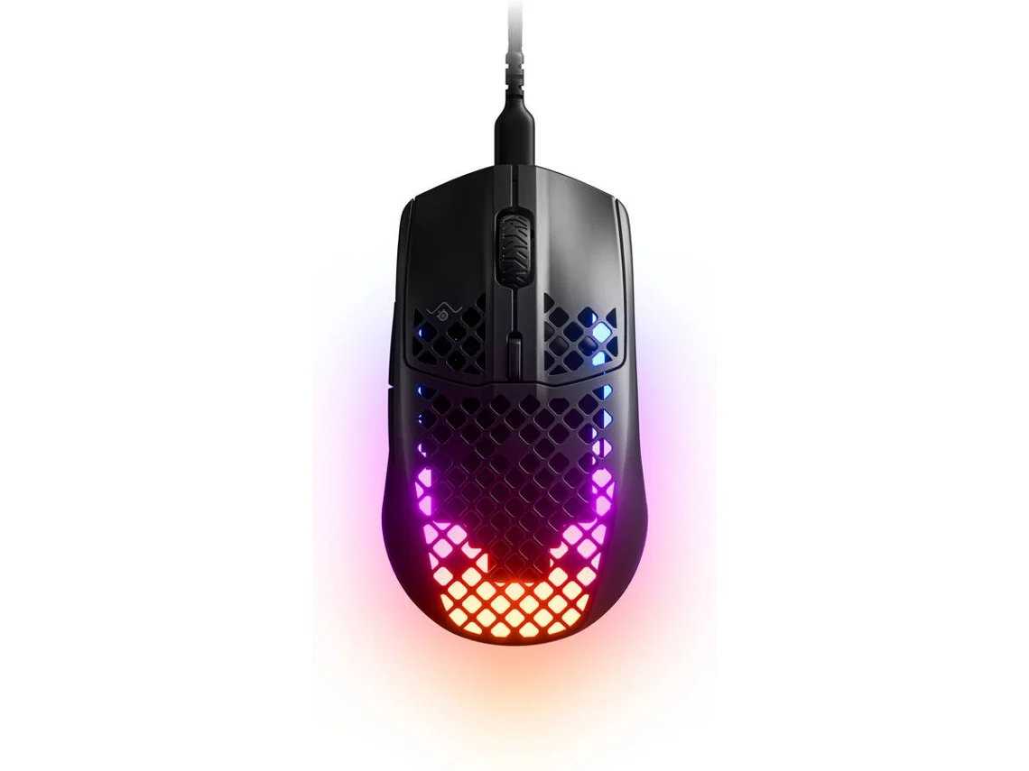Ratón Gaming STEELSERIES Aerox 3 (85000 dpi - Negro)