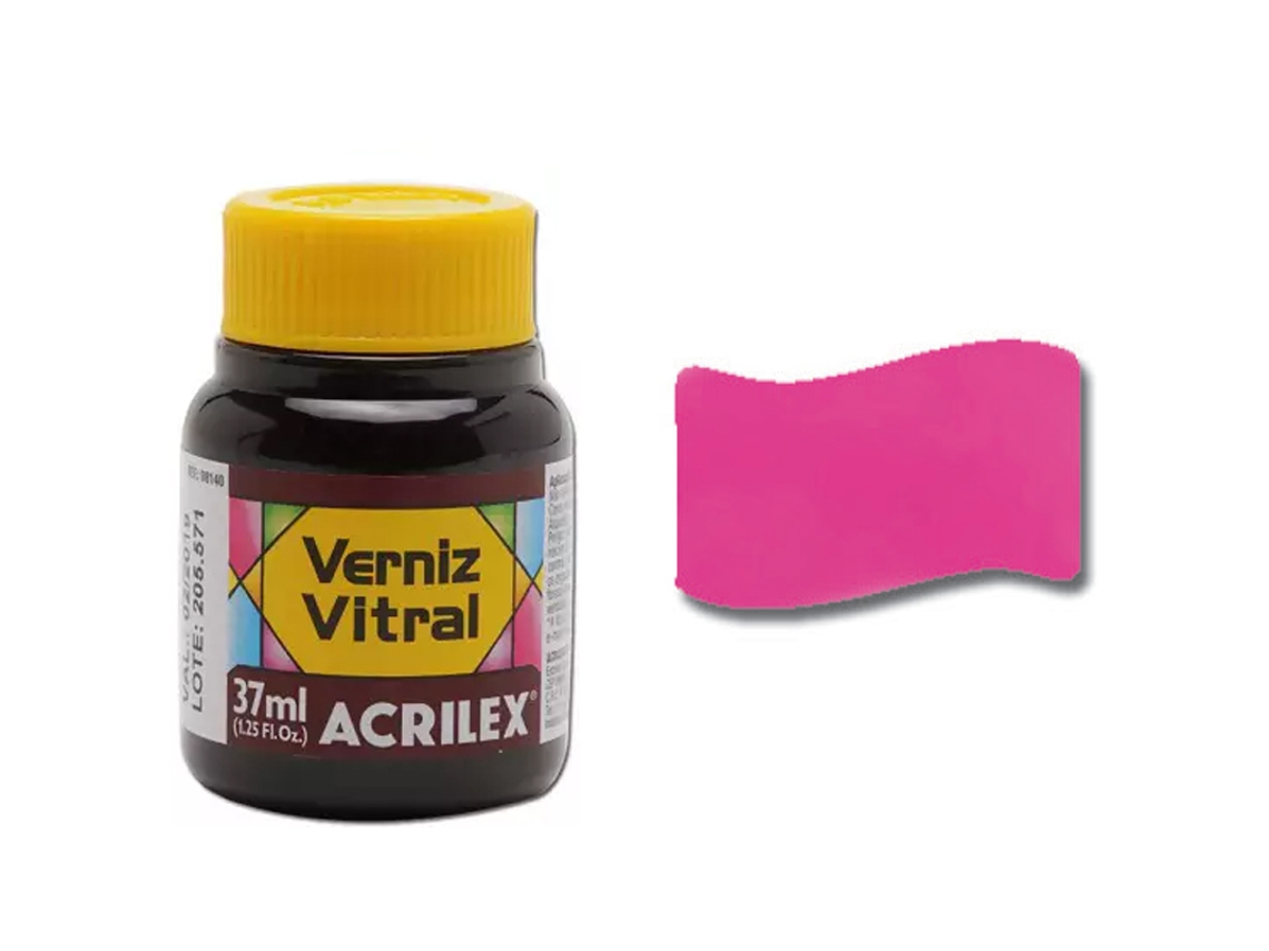 ACRILEX Barniz Vidrieras 37Ml Morado 550