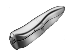 Prensa/trituradora de ajos manual ergonómica, aleación de metal duradera, para uso en la cocina, Rosewell (20x3x6cm, plateado)