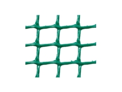 MALLA PLASTICA CUADRADA 1x1 cm VERDE 1x25 m