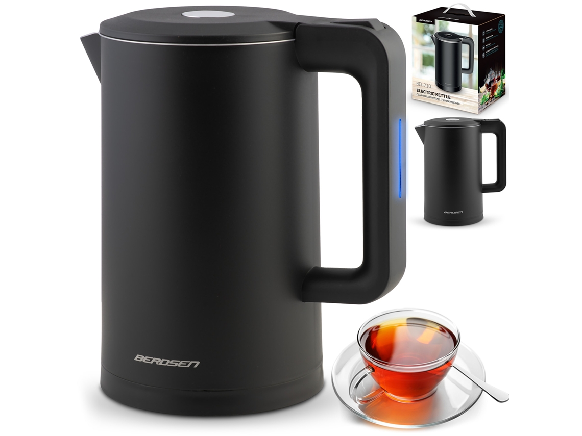 Hervidor eléctrico Berdsen BD-710 de 1,7 l en color negro