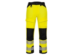 Pantalón Con Arnés Alta Visibilidad Pw3 | Trabajo En Altura Amarillo/negro / 32