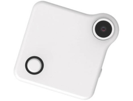 Cámara de Mano Inalámbrica HD 1080P con Detección de Movimiento Visión Nocturna y Altavoz Bluetooth Blanco YIZHOOD