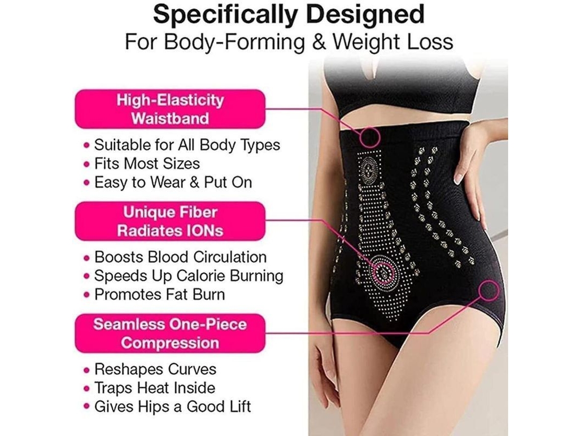 2026-18286-faja Moldeadora De Restablecimiento De Fibra Única Con Grafito, Control Abdominal Alto Y Elevación Glútea M Negro