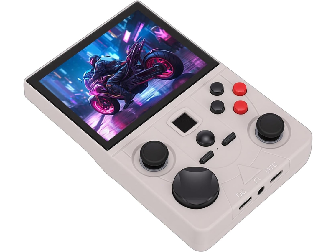 Consola De Juegos Portátil Retro Con Pantalla Mipi Hd De 3,5 Pulgadas, Joysticks Duales Y Batería De 4000 Mah.