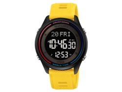Reloj Digital Skmei Unisex Impermeable 50m Luz Nocturna Alarma Hora Mundial