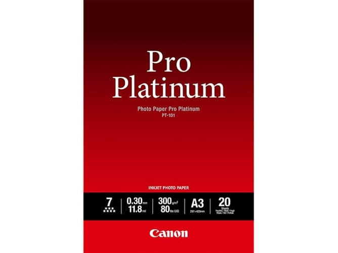 Papel Foto CANON PT-101 A3