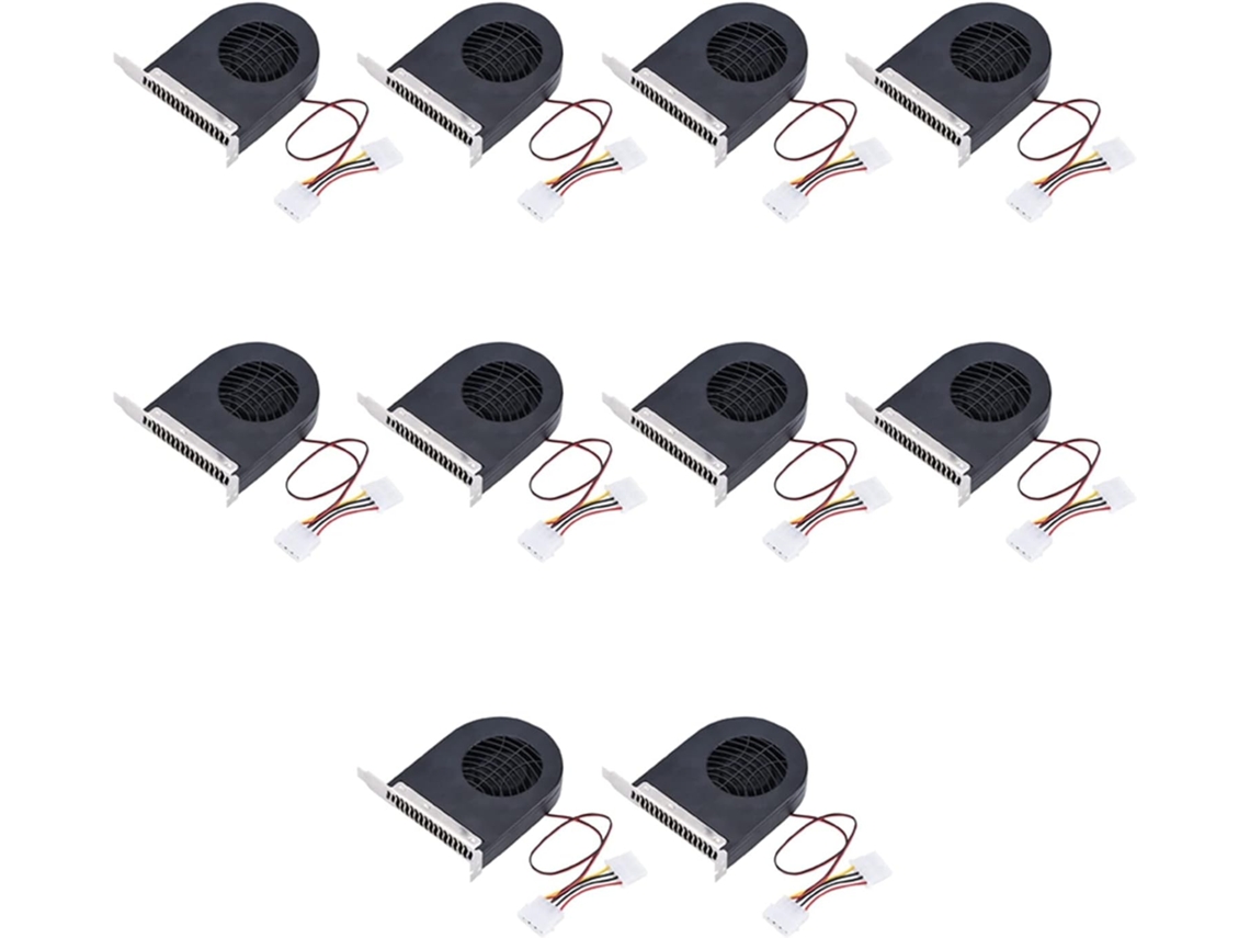 Ventilador De Refrigeración Para Caja De Cpu Con Sistema De Soplador De 10 Ranuras Mini Pci, Ventiladores Nuevos
