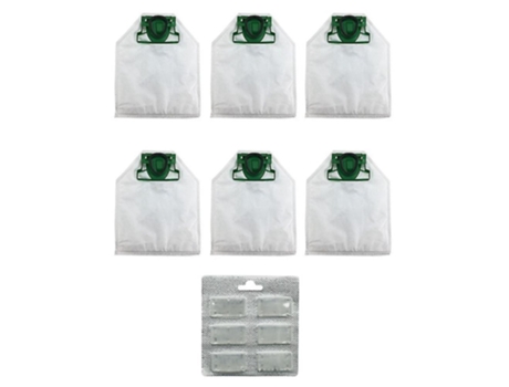 bolsas para el polvo, 1 paquete de ambientador perfumado compatible con Vorwerk Kobold Vk200 Fp200