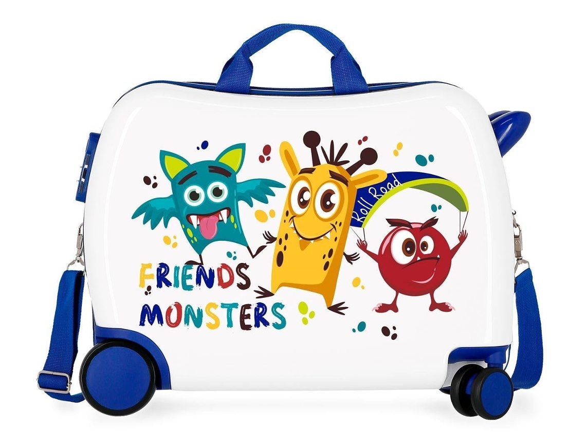 Maleta Ride-On ROLL ROAD Little Me (Cabina - 34 L - Multicolor)