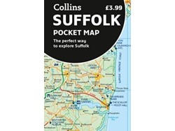 Libro Suffolk Pocket Map de Collins (Inglés)