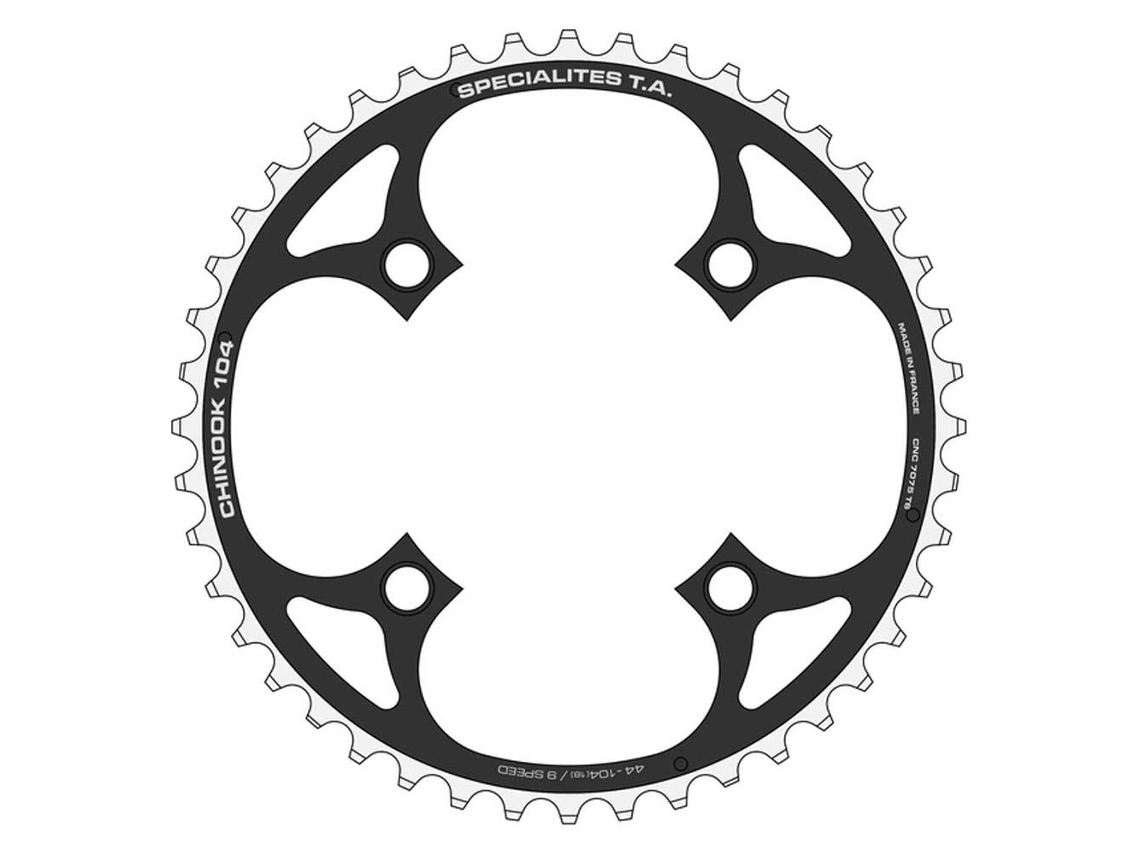 Prato Chinook 23 Mm Preto 42Tspecialites Ta