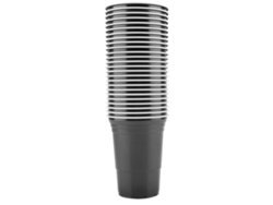 Vasos para Beer Pong Jeiibrzui (25 unidades, color negro)