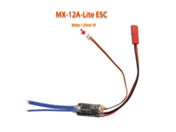 Zh1.5mmmx-12a-lite Brushless Esc Support 2s-3s With Bec Speed Control 4.1g Ultra-light For Airplane F3p Fixed Wing