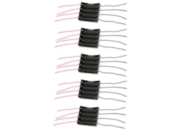 5pcs Caja Portapilas Diy Para 4 Baterías Recargables 18650 Con Cable