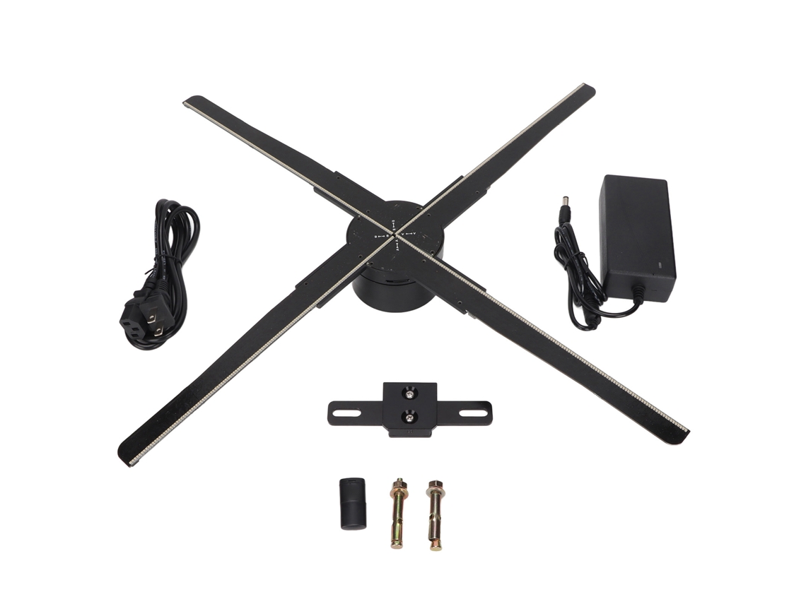 Proyector holográfico 3D G52 con ventilador de 52 cm de diámetro y 552 LED Otros