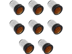 Adaptador De Base De Lámpara B15 A E14 - 8 Piezas De Convertidor De Casquillo Led