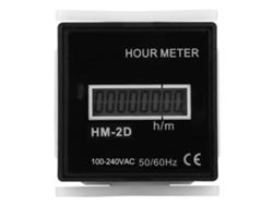 Medidor eléctrico digital HM-2D CA 100-240 V, cronómetro con pantalla LCD y temporizador.
