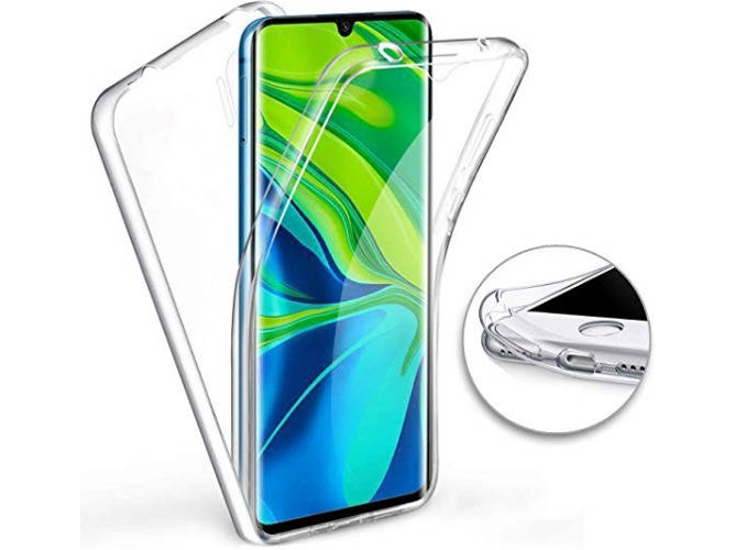 Funda Xiaomi Mi Note 10 Pro 360° Transparente