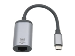 Adaptador De Puerto De Red Usb-c A Gigabit Rj45 Con Cable Corto Para Windows, Android Y Os X.