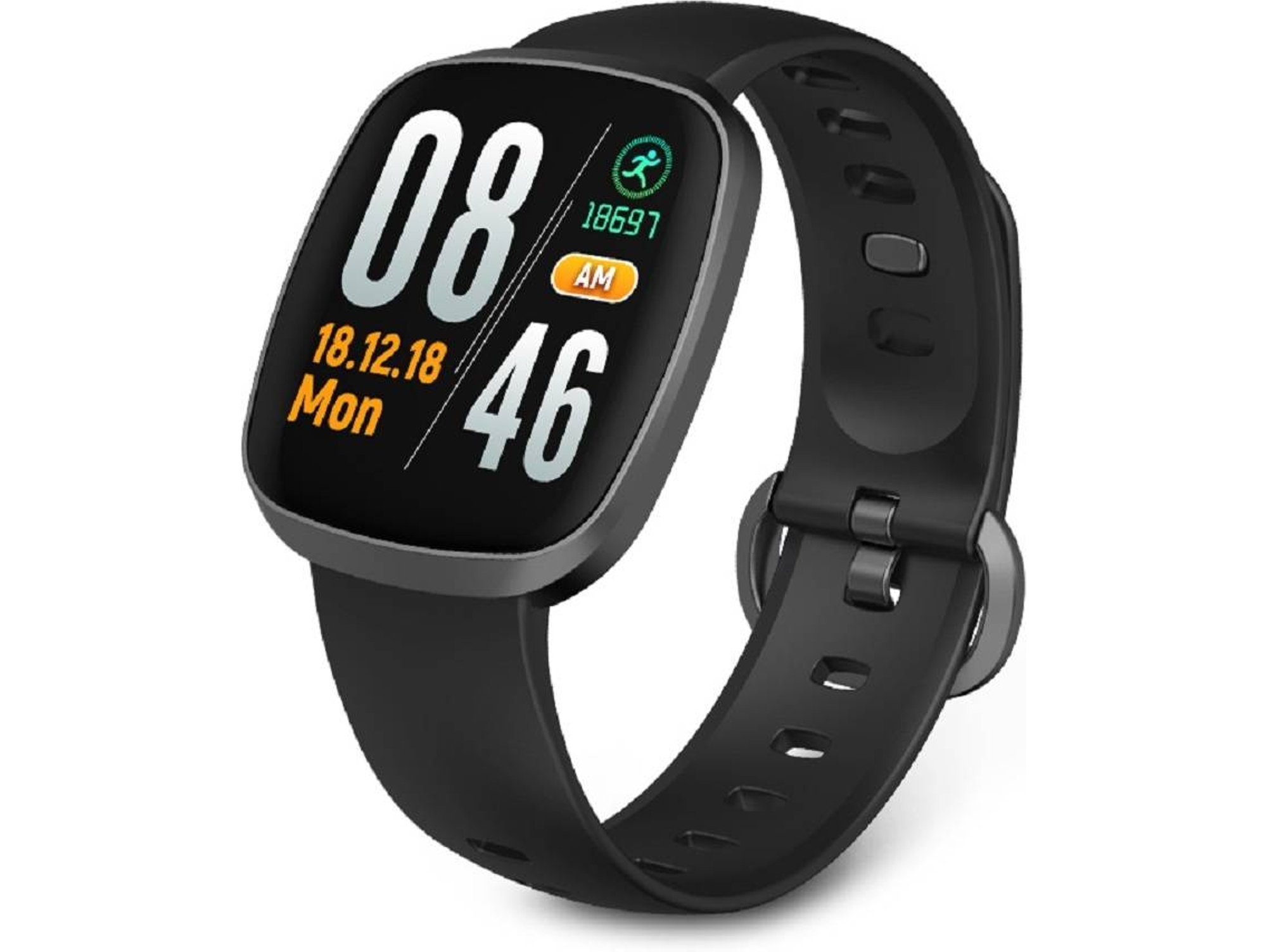 Smartwatch Multi Touch IP68 Negro