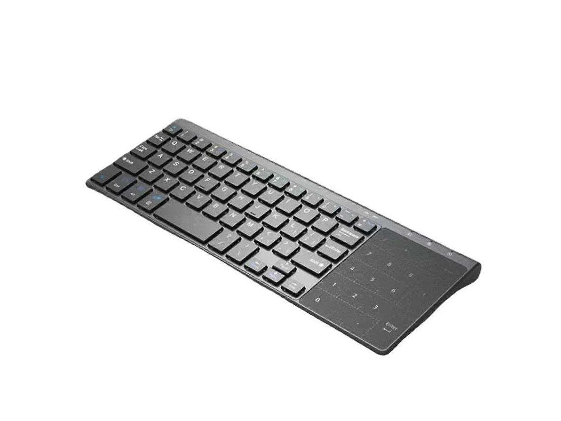Teclado táctil inalámbrico de 2,4 g con 59 teclas, teclado numérico, mini teclado portátil ultrafino para bicicletas eléctricas P ly
