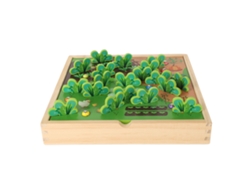 Juego De Memoria De Verduras De Madera - Juguete Educativo Magnético Para Niños