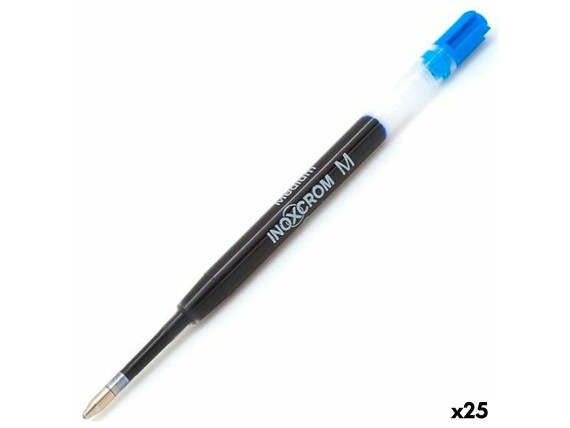 Juego De Recargas INOXCROM Azul Aço Inoxidável 25 Unidades