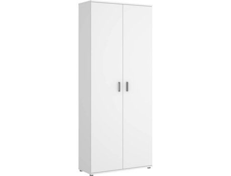 Homekit Armario Multiusos 2 puertas escobero blanco 78x190x35cm
