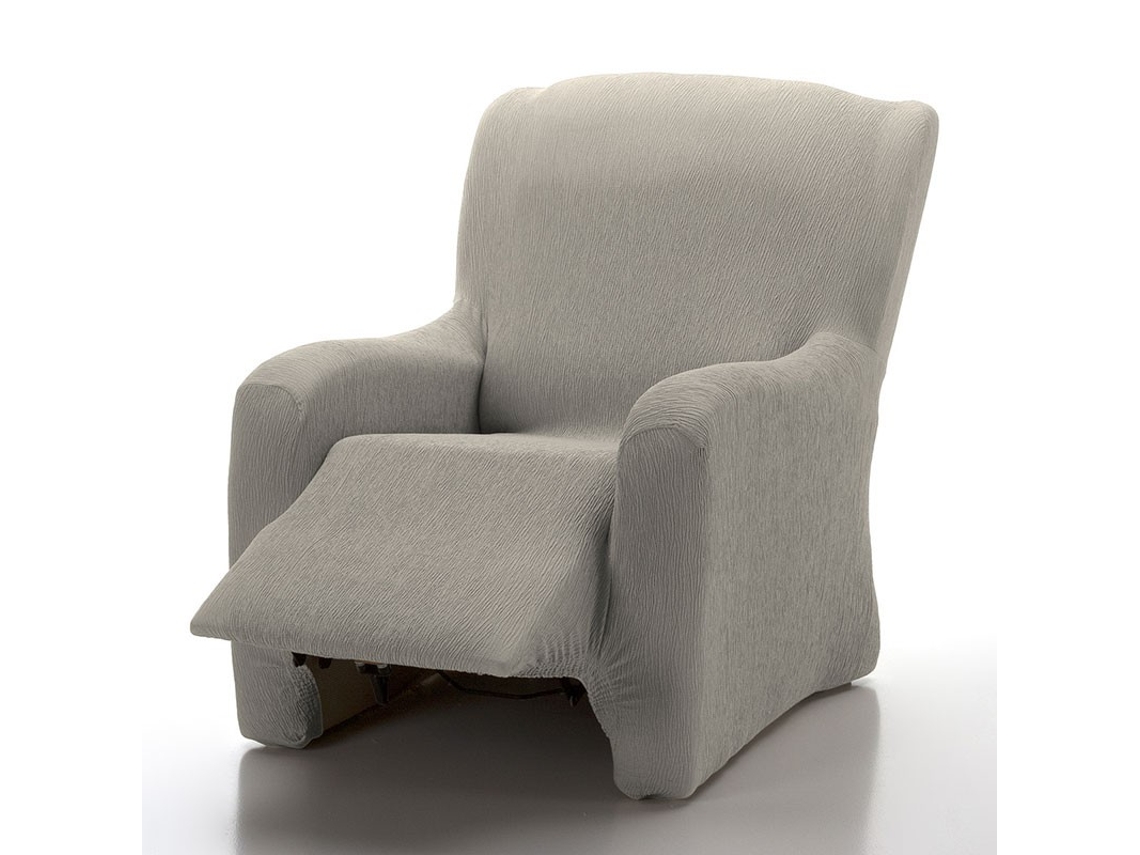 Funda de Sillón DOMAINET Vega (Gris - Algodón y poliéster - 60-80 cm)