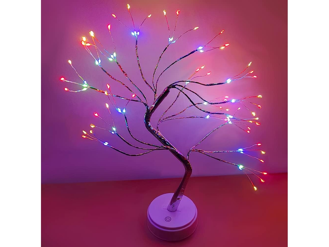 Lámpara De Árbol Decorativo De Árbol Iluminado De Abedul 108 Lámparas Led De Árbol Decorativo De Árbol Interior