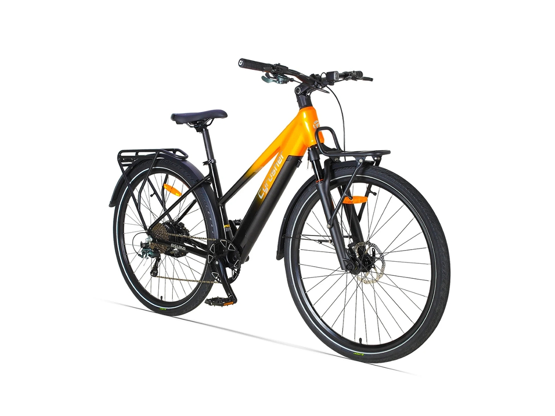 Bicicleta eléctrica de trekking Asuka de 36 V, 14 Ah, 250 W, 50 Nm
