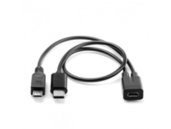 Cable De Extensión Para Puerto Principal Micro Usb A Usb-c Tipo-c Usb 3.1. Alta Velocidade E Compatibilidade, Ideal Para Casa, Esc
