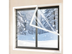 Kits De Aislamiento Reutilizables Para Ventanas, Kit Invierno Lámina Aislante Térmica Alta Durabilidad, Apt...