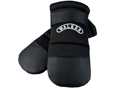 Botas para Perros TRIXIE Antideslizante (Negro - Goma - M - Porte Medio)