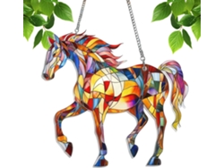 Atrapasueños Para - Adorno Colgante Rainbow Maker, Forma De Caballo, Acrílico Duradero, Ligero, Decoración Reflectante