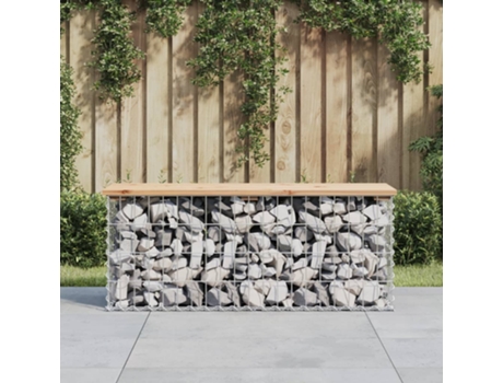 Banco De Jardín VIDAXL Marrón Madera (103x31,5x42 cm)
