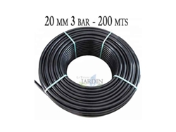 Tuberia Polietileno Agricola 20 Mm 3 Bar 200M Negro SUINGA