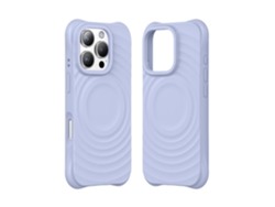 (morado, Iphone 13 Pro) Funda Magnética Para Iphone, Cobertura Total Con Silicona Líquida.