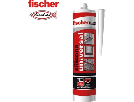Silicona FISCHER Universal Gris F98648 280Ml