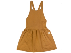 Delantal Femenino De Lino Para Cocina, Diseño Antimanchas, Color Amarillo Mostaza