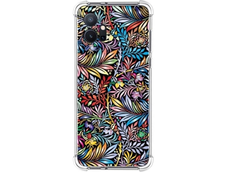 Carcasa para Vivo Y55 5G TUMUNDOSMARTPHONE Dibujos Antigolpes Flores 04 Multicolor