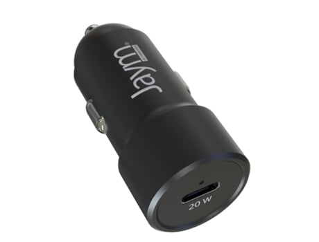 Cargador Rápido Coche Usb-C Power Delivery JAYM Negro