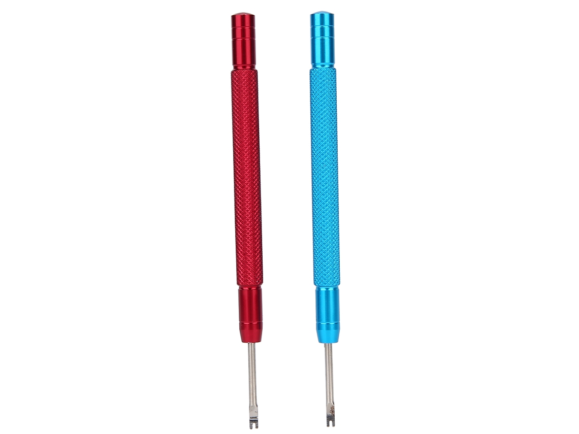 Ferramenta Para Apertar E Remover Ponteiras De Relógio Acessório De Reparo 2pcs (vermelho Azul)