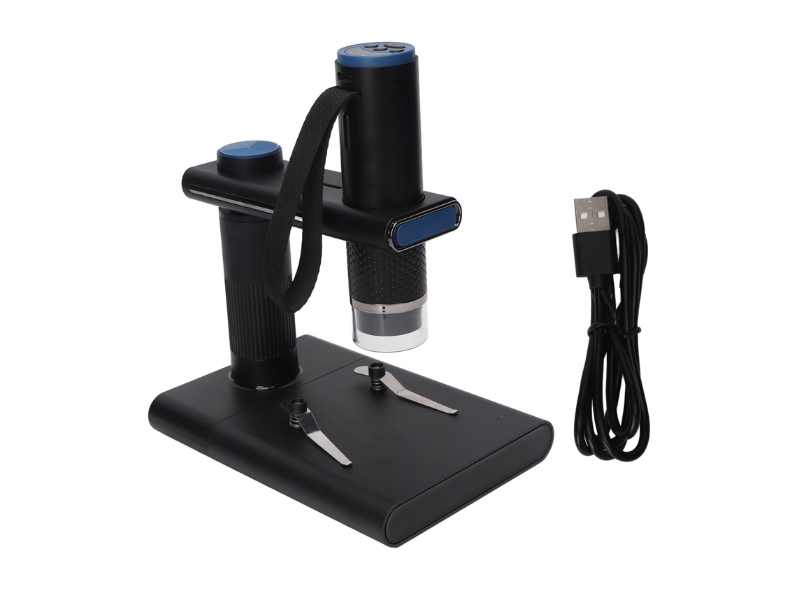 Microscopio De Cámara Inalámbrico Móvil (soporte Ajustable De Magnificación 50-1000x) Microscopio Digital Usb Portátil